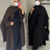 Abaya - blazer - scarf