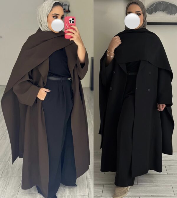 Abaya - blazer - scarf