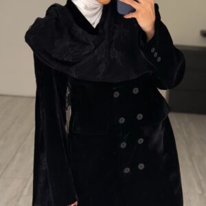 VelvetXDanteil Scarf blazer