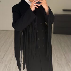 Alternative view of Black hadab blazer