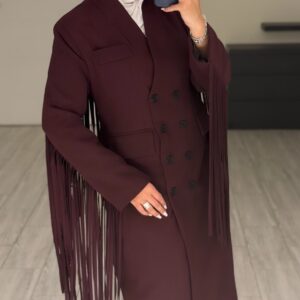 Maroon hadab blazer