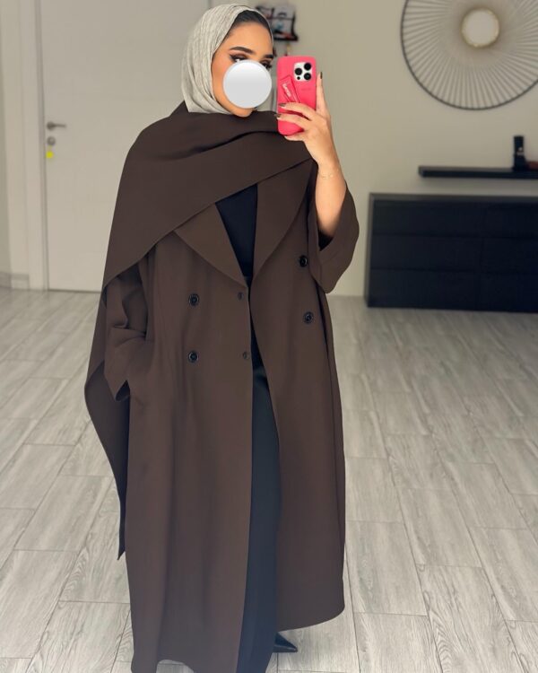 ⁦Abaya - blazer - scarf⁩ - الصورة ⁦13⁩