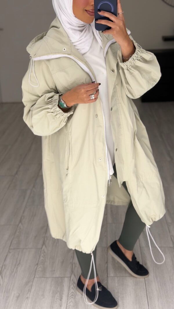 ⁦Mint Trench coat⁩ - الصورة ⁦3⁩