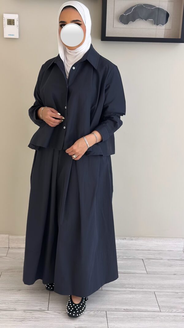 ⁦Navy blue set⁩ - الصورة ⁦3⁩