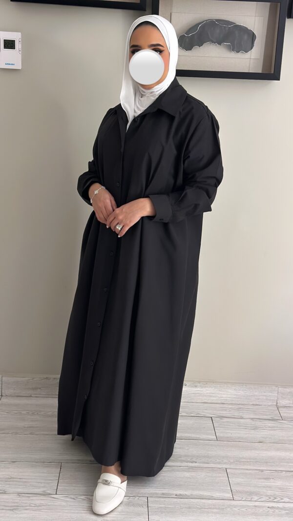 ⁦Black freesize dress⁩ - الصورة ⁦5⁩