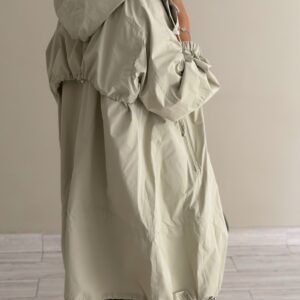 Mint Trench coat