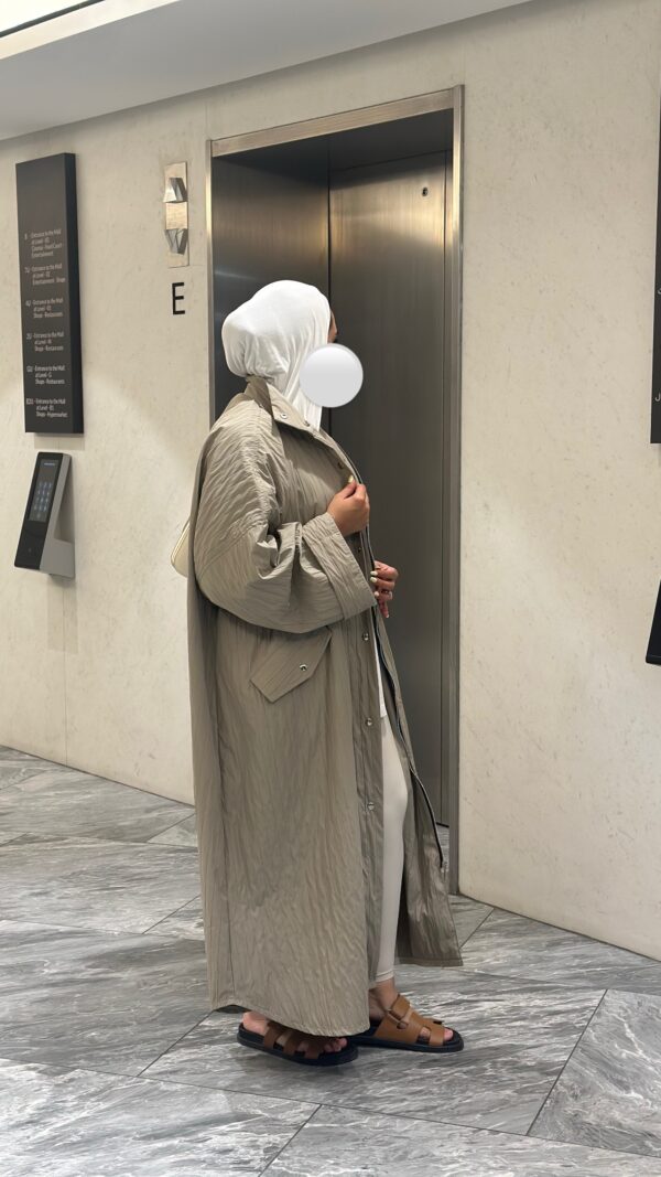 ⁦Simply Taupe Trench⁩ - الصورة ⁦3⁩