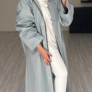 Tropical trench coat