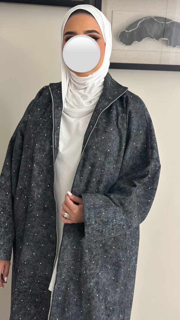 ⁦Jeans trench coat⁩ - الصورة ⁦6⁩