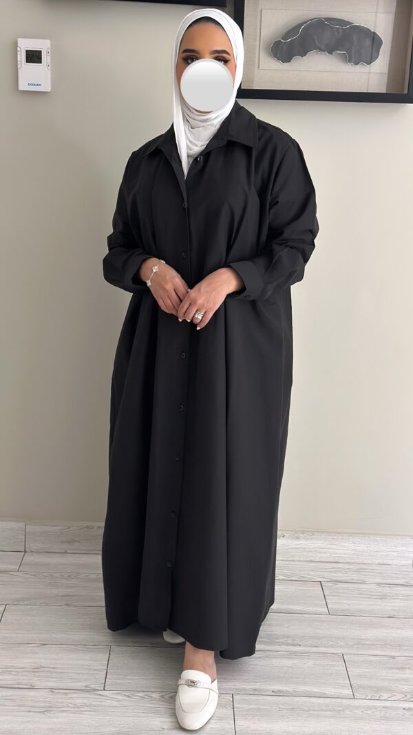 ⁦Black freesize dress⁩ - الصورة ⁦4⁩
