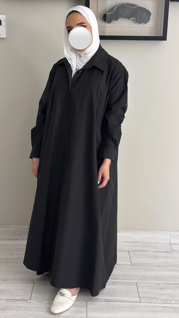 ⁦Black freesize dress⁩ - الصورة ⁦3⁩