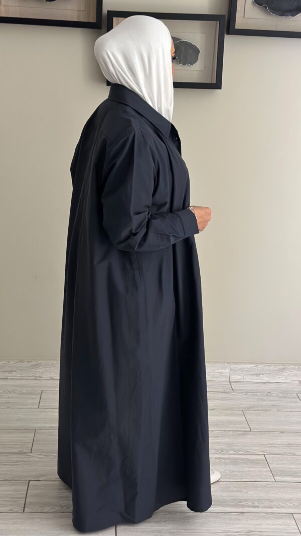 ⁦Navy blue freesize dress⁩ - الصورة ⁦7⁩