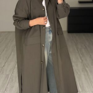Grey Freesize Jacket - الصورة 5