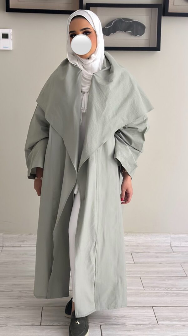 ⁦Matcha trench coat⁩ - الصورة ⁦2⁩