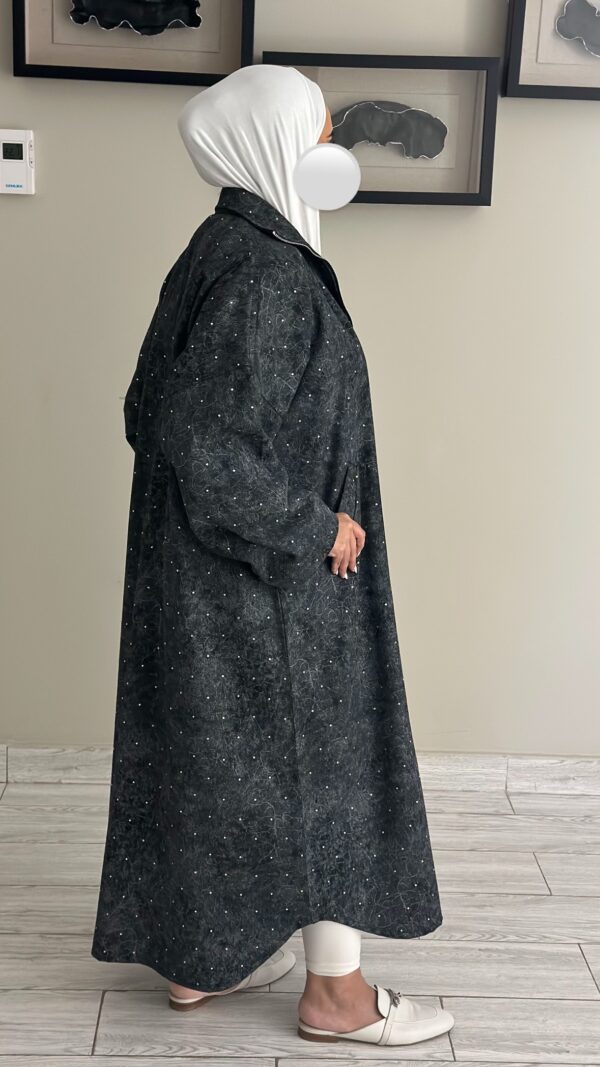 ⁦Jeans trench coat⁩ - الصورة ⁦3⁩
