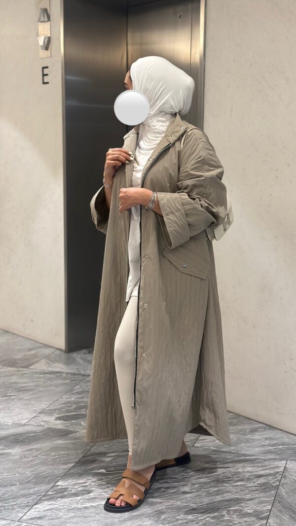 ⁦Simply Taupe Trench⁩ - الصورة ⁦2⁩