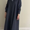 Navy blue freesize dress