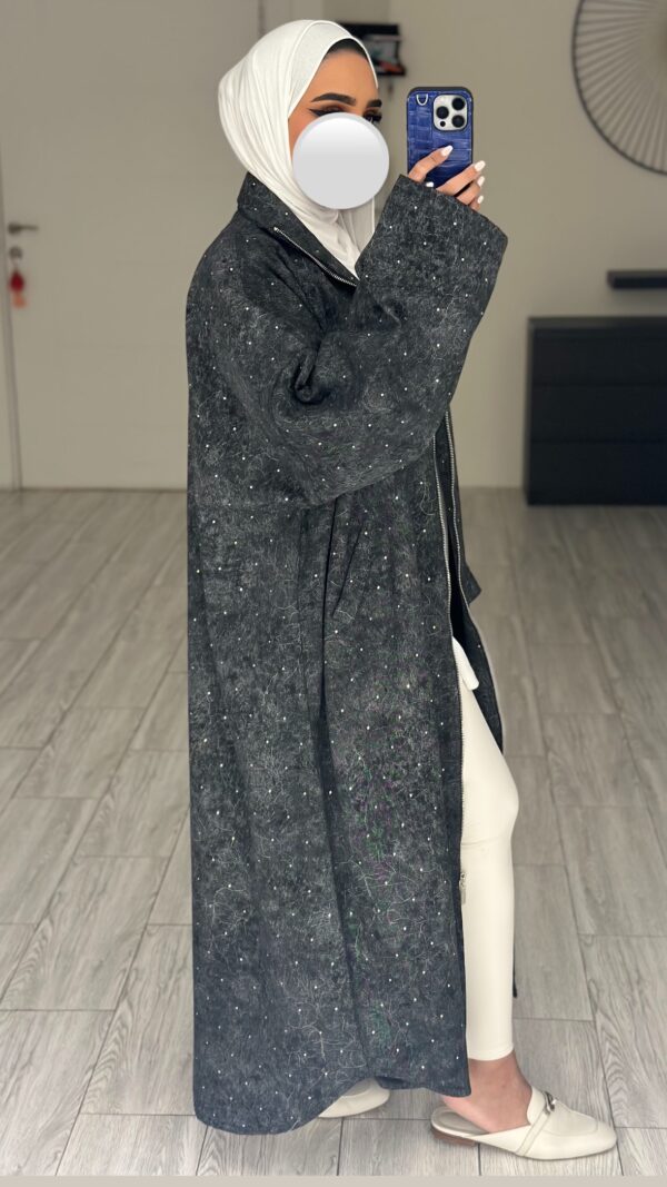 ⁦Jeans trench coat⁩ - الصورة ⁦5⁩