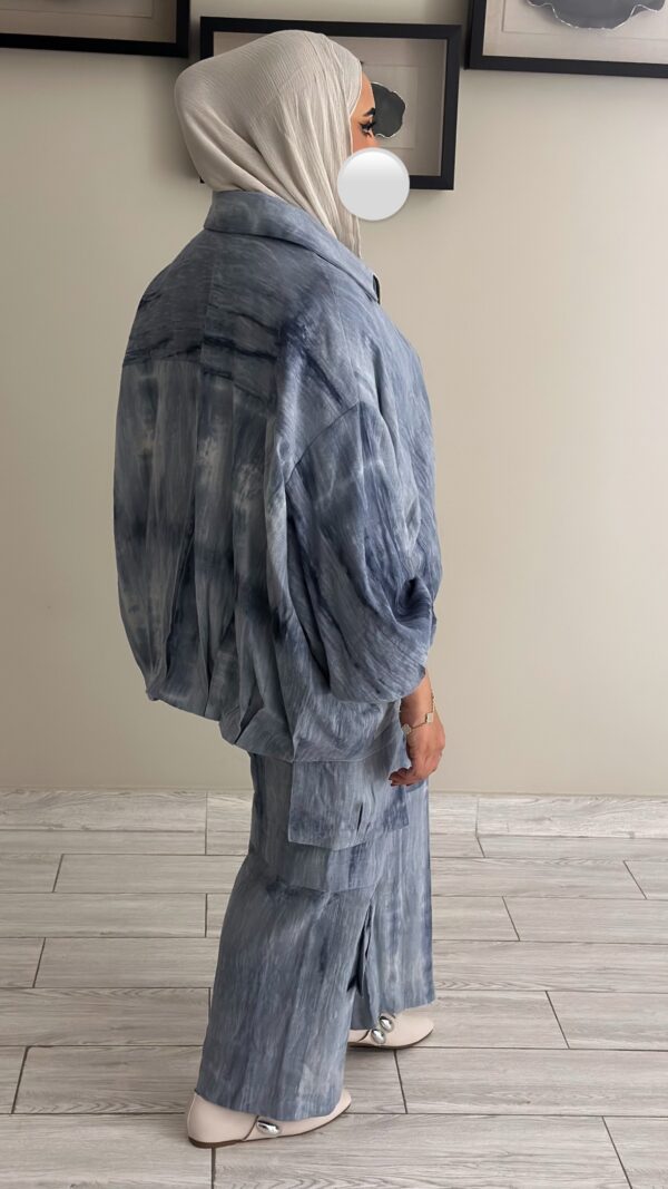 ⁦Tie dye Blue set🦋⁩ - الصورة ⁦3⁩