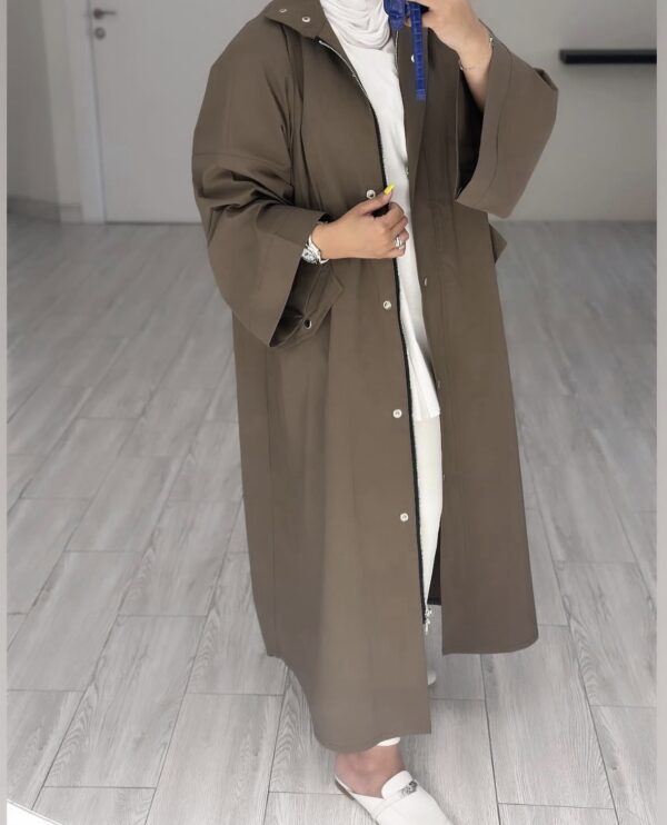 ⁦Basic trench Mocha⁩ - الصورة ⁦2⁩