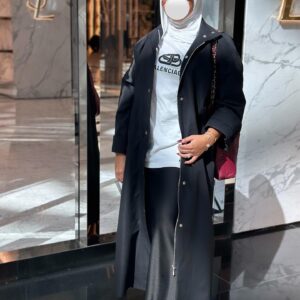 Alternative view of Basic trench coat