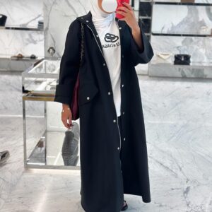 Basic trench coat - الصورة 3