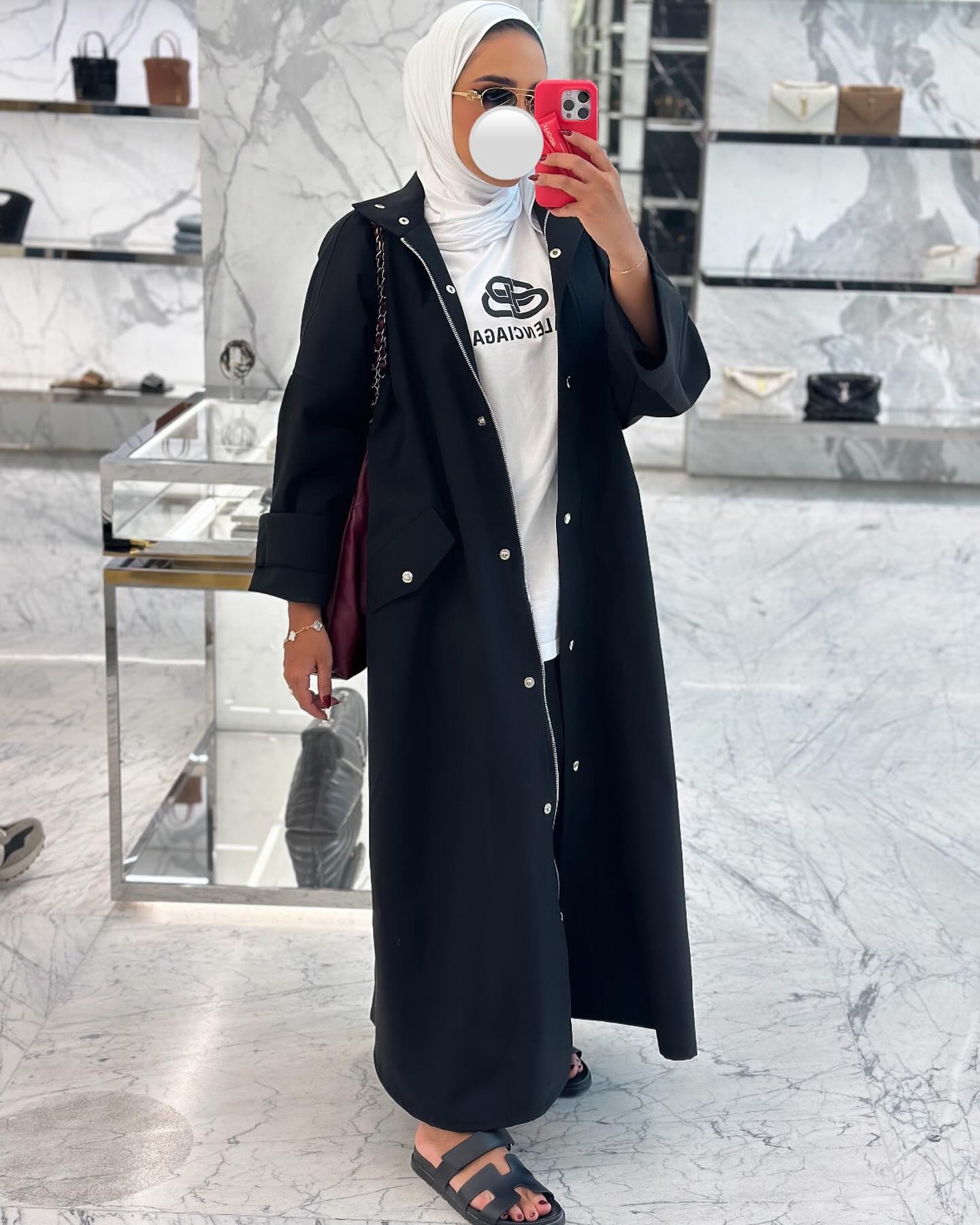 Basic trench coat - الصورة 3