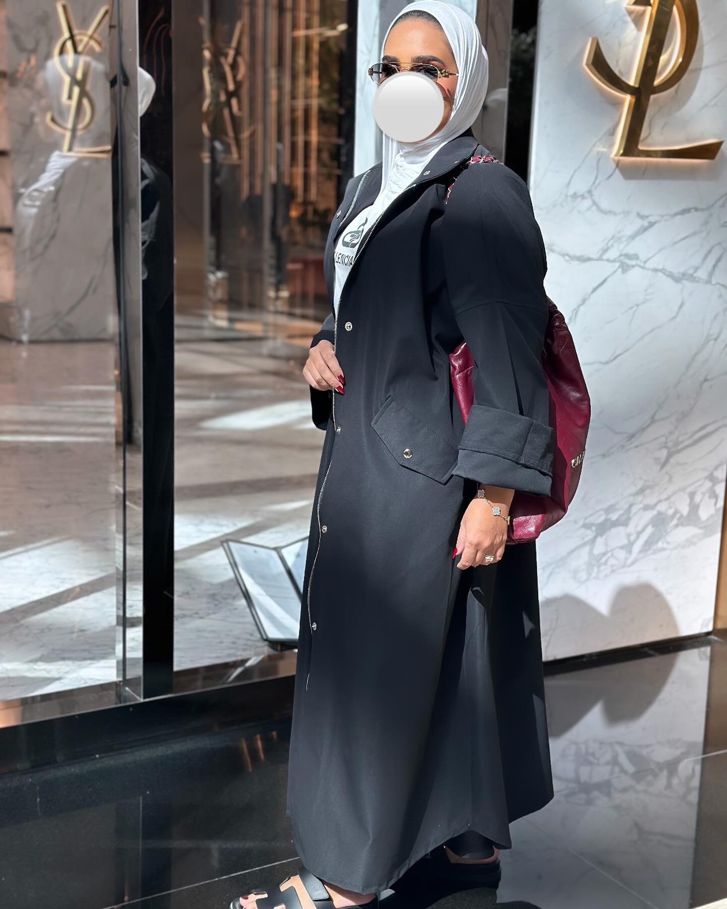 Basic trench coat - الصورة 4