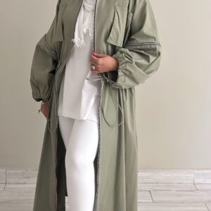 Pistachio Trench Coat