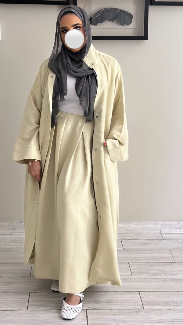 ⁦Linen Trench coat - جاكيت فقط⁩ - الصورة ⁦2⁩