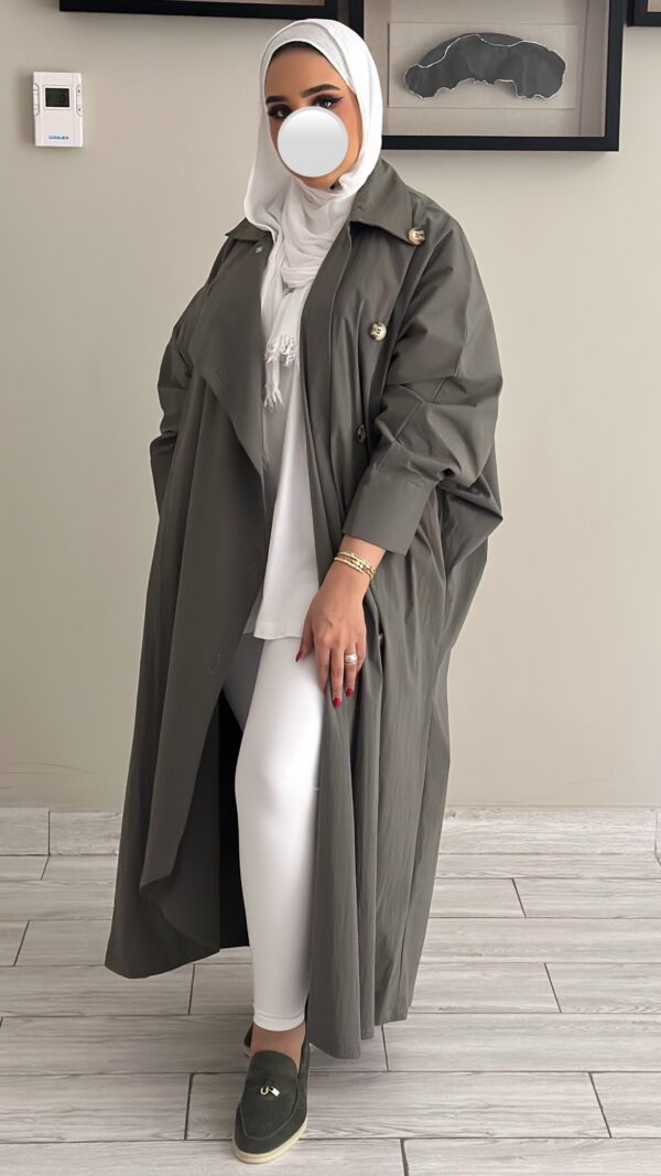 Trench coat - Cool Grey