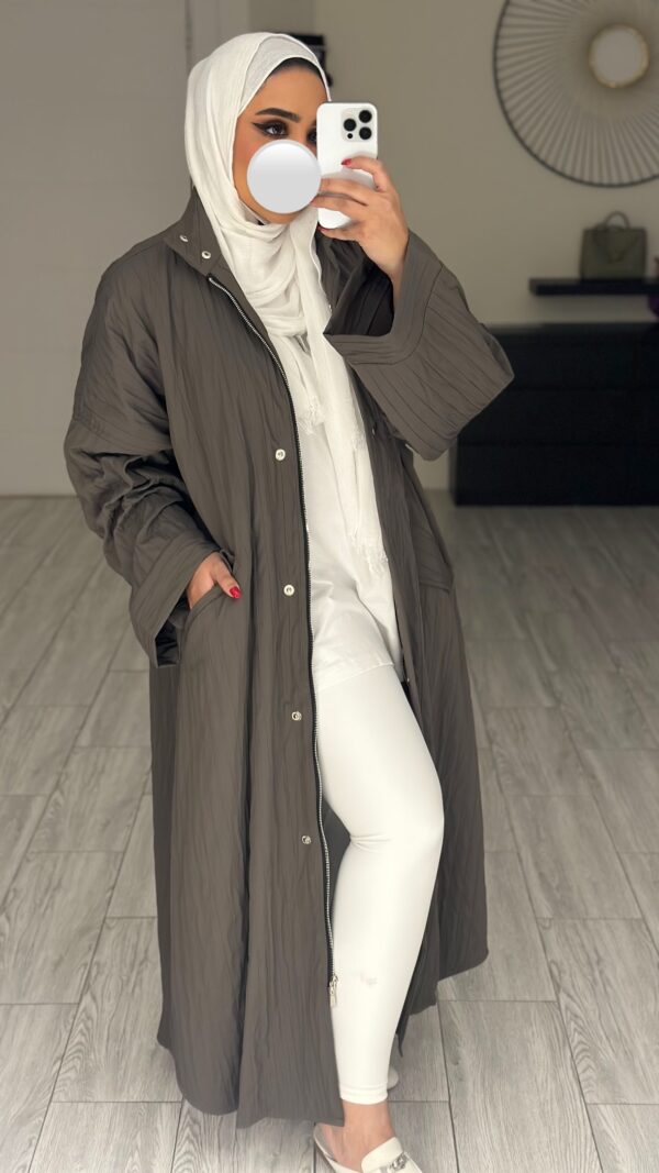 Ultimate Grey trench coat