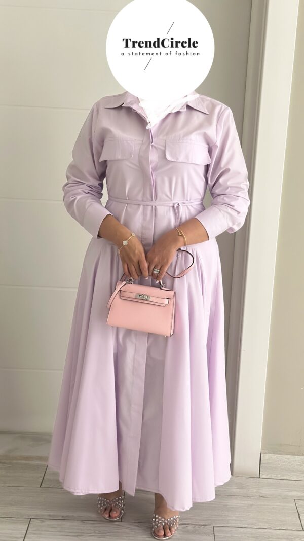 Pastel lilac dress