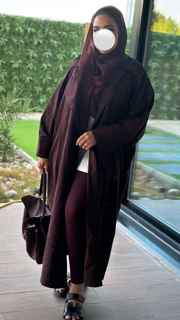 Trench - Abaya - مع الملفع