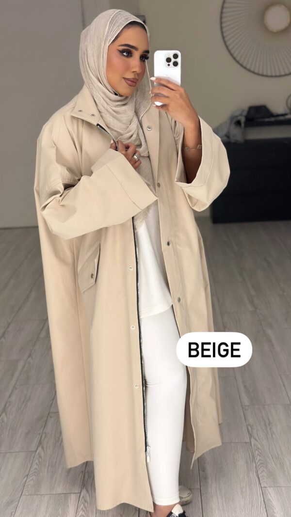 ⁦Basic Trench Coat⁩ - الصورة ⁦2⁩