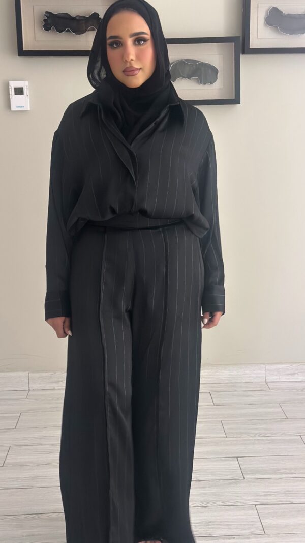 ⁦SATIN BLACK- SET⁩ - الصورة ⁦4⁩