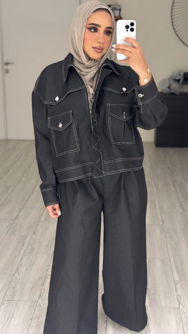 ⁦BLACK JEANS - SET⁩ - الصورة ⁦2⁩