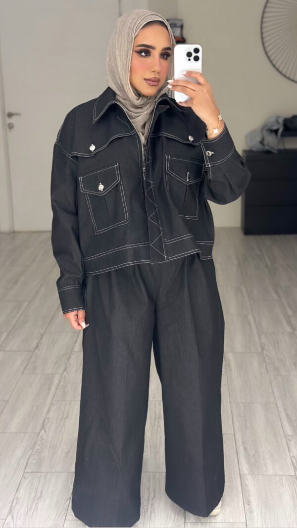 ⁦BLACK JEANS - SET⁩ - الصورة ⁦6⁩