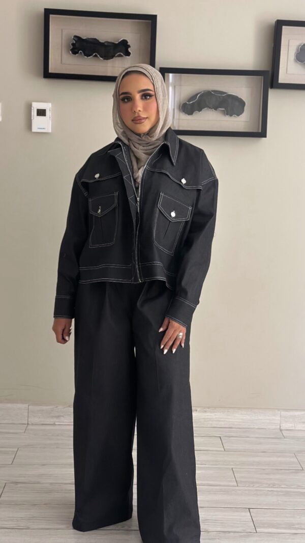 ⁦BLACK JEANS - SET⁩ - الصورة ⁦4⁩