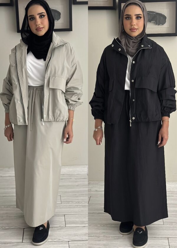 Skirt-Jacket Set