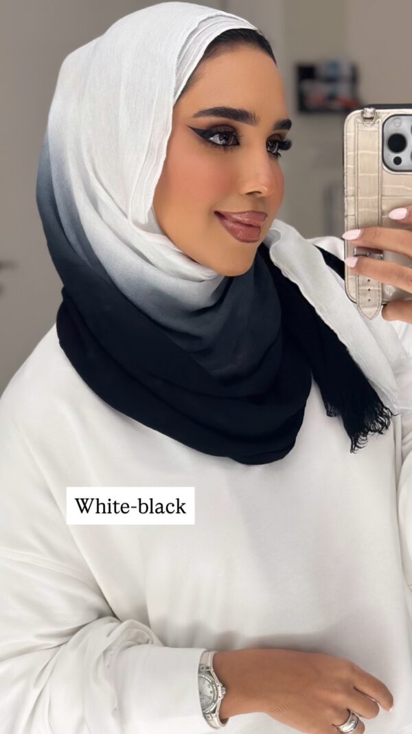 ⁦Ombre Scarf⁩ - الصورة ⁦3⁩