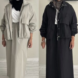Skirt-Jacket Set