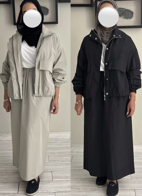 Skirt-Jacket Set
