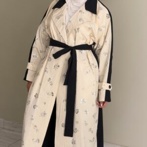 BlackXwhite Trench Coat
