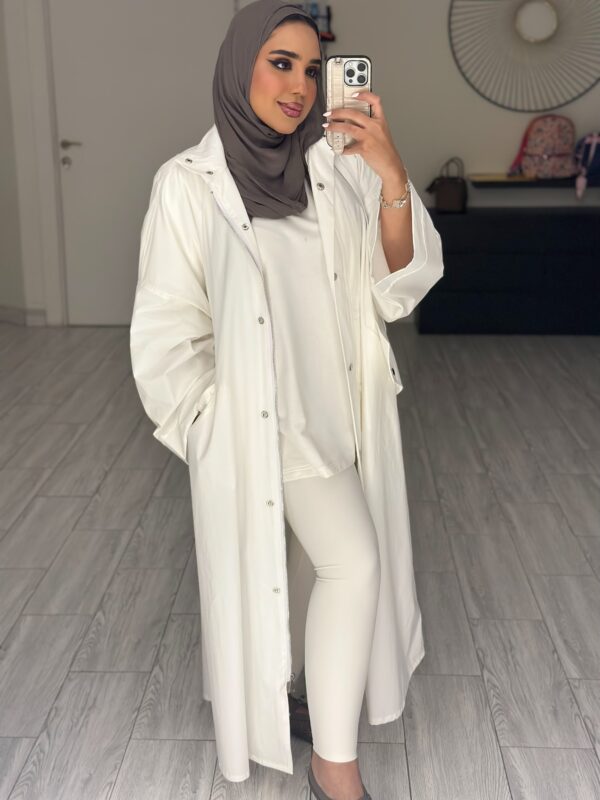 ⁦Basic trench White⁩ - الصورة ⁦3⁩