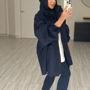 Alternative view of OverSized Jacket - Navy Blue