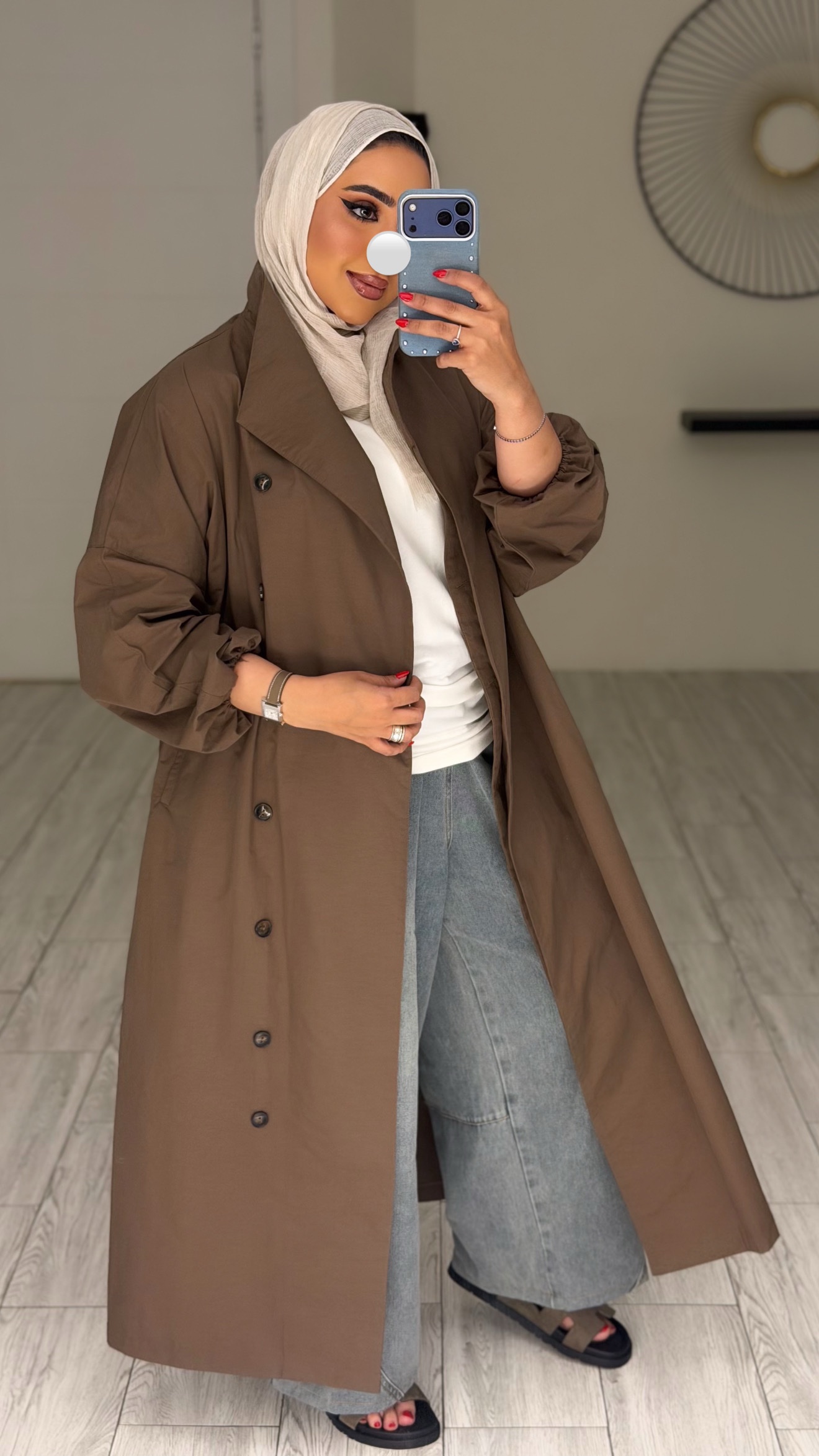 Classic trench coat - Mocha - الصورة 4
