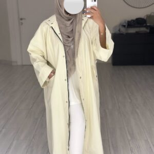 Basic trench coat - butter yellow