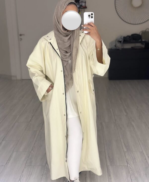 Basic trench coat - butter yellow
