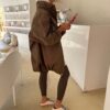 OVERSIZED JACKET - ETOUPE
